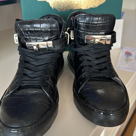 Buscemi/ high top leather / size 41 - Picture 3 of 11